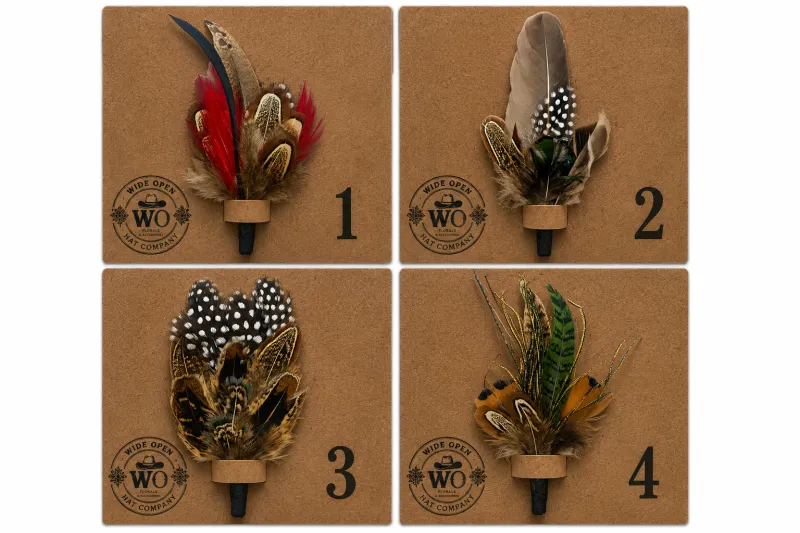 Feather Cluster #1 - #4