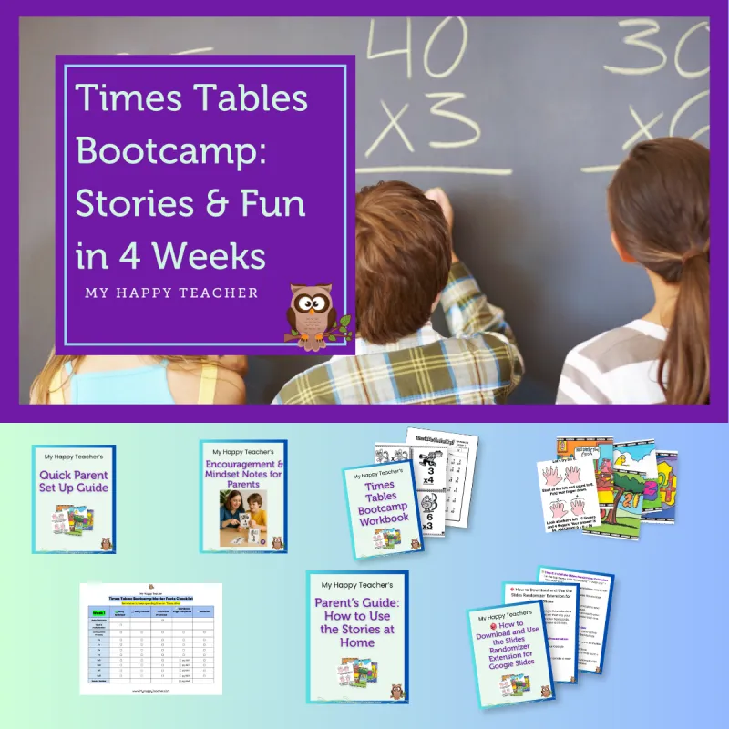 Times Tables Bootcamp: Stories & Fun in 4 Weeks