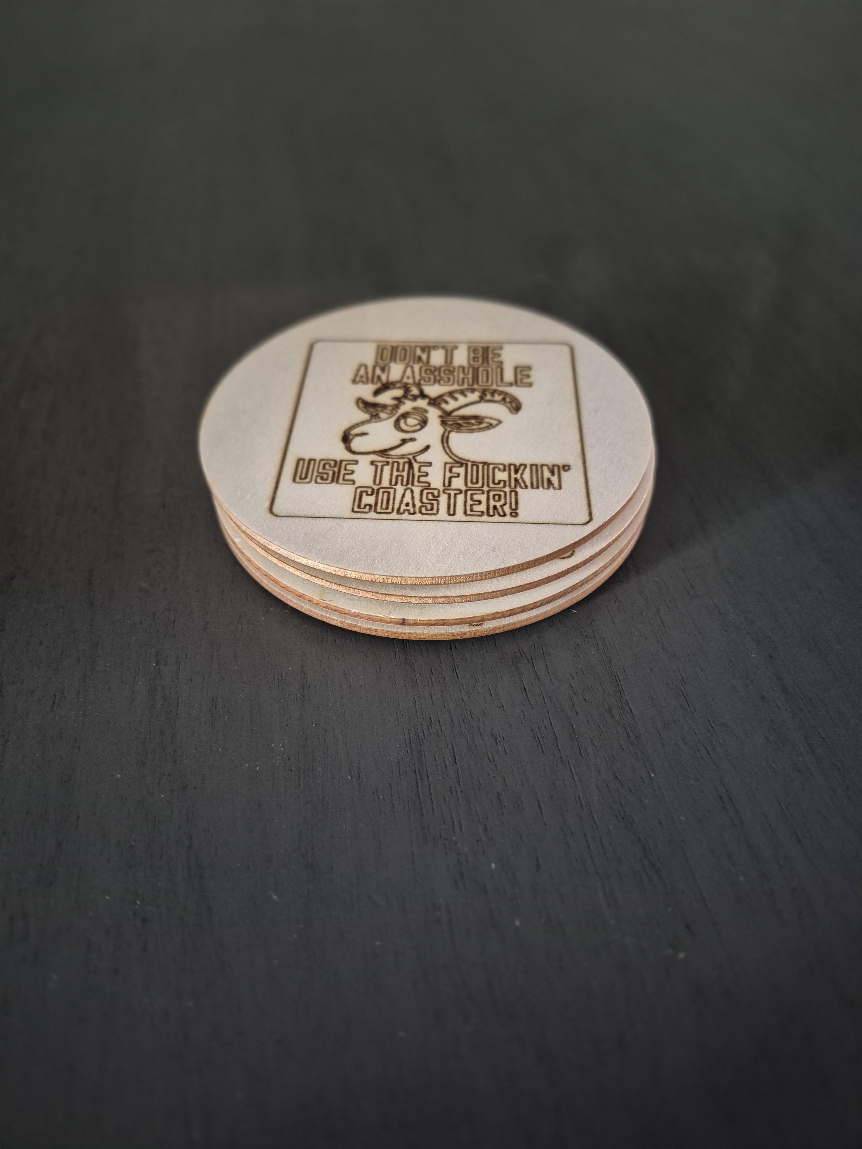 Wooden Coasters - Thin