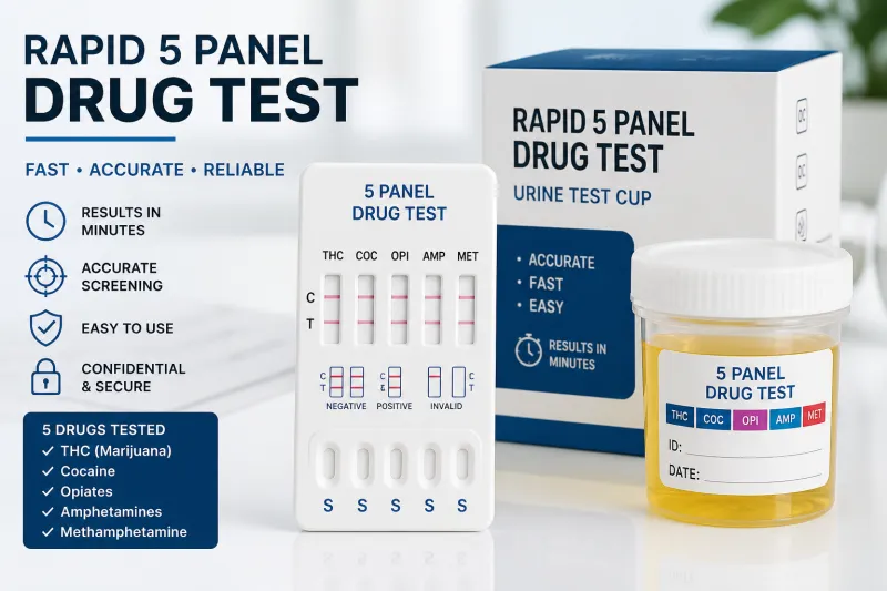 Rapid 5 Panel Drug Test