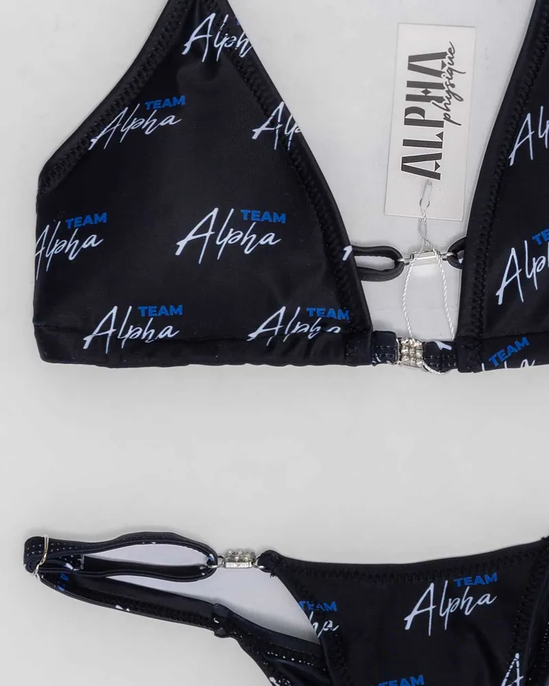 Competition/Posing Practice Bikini Bottoms (Navy/Blue)