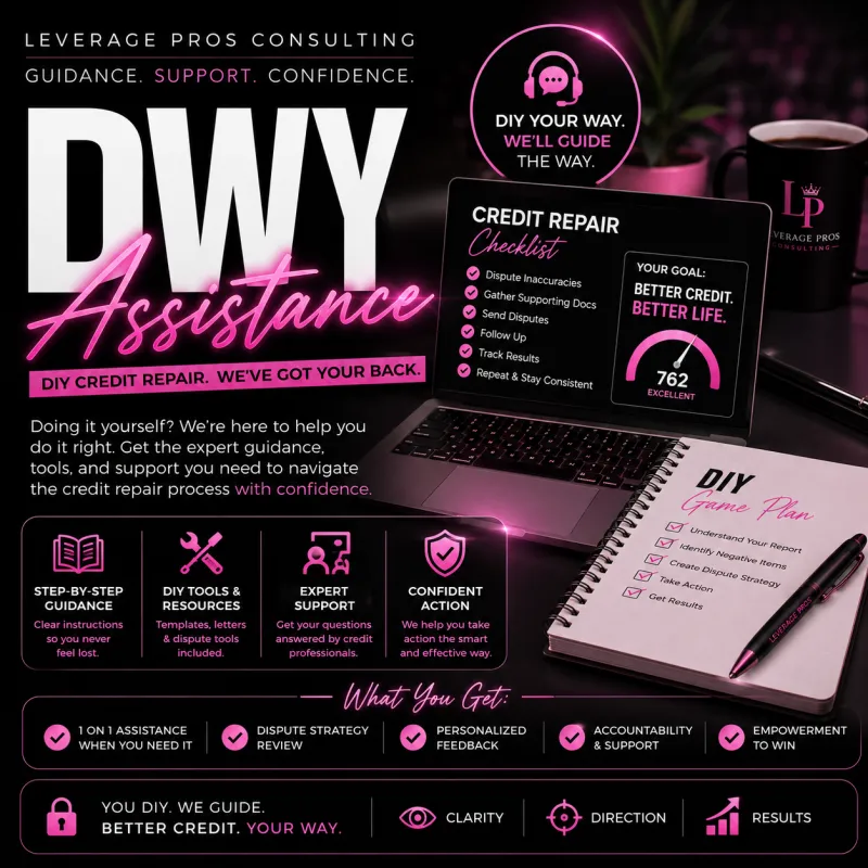 DWY Assistance ( Doing it yourself?)