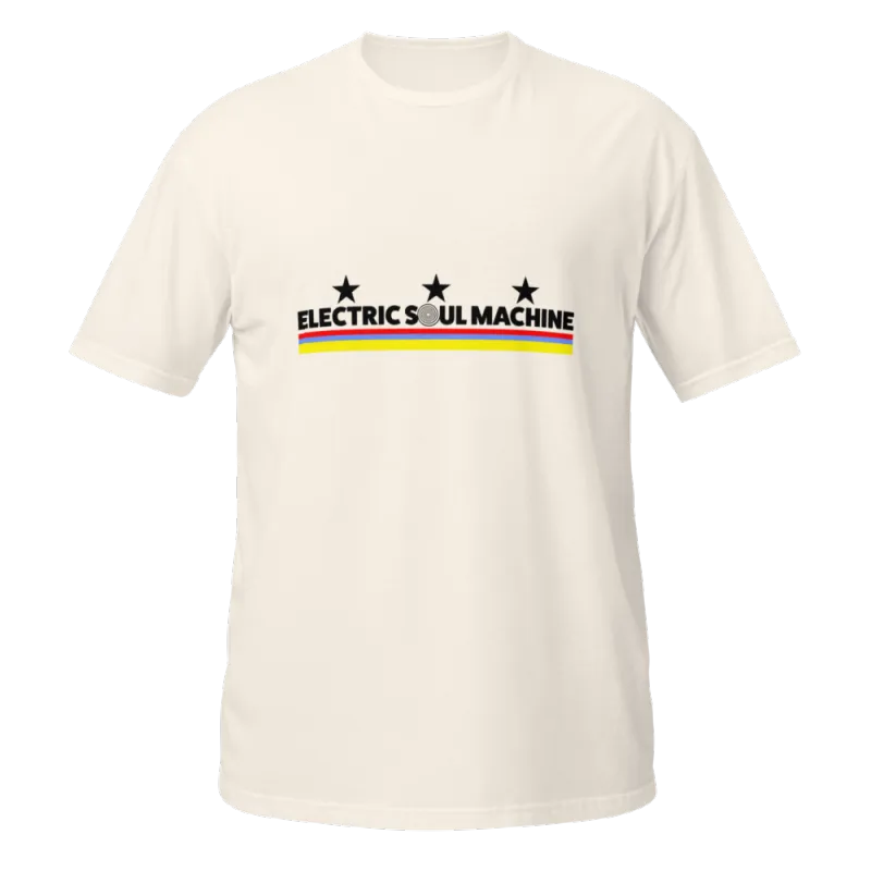 Electric Soul Machine Three Stars Tee - Natural