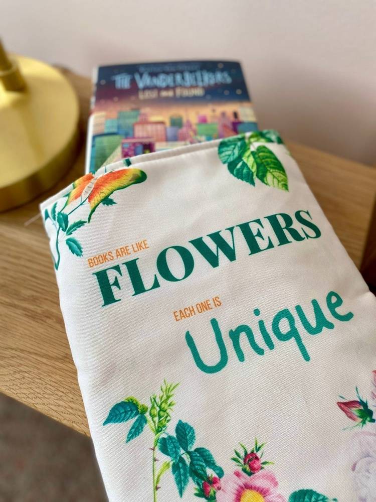 Floral Book Sleeve