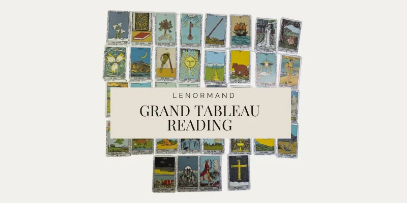 Lenormand Grand Tableau Reading: The Full Picture