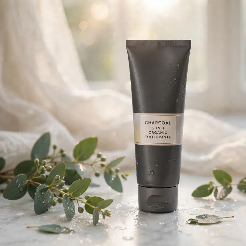 Charcoal 5-in-1 Organic Toothpaste