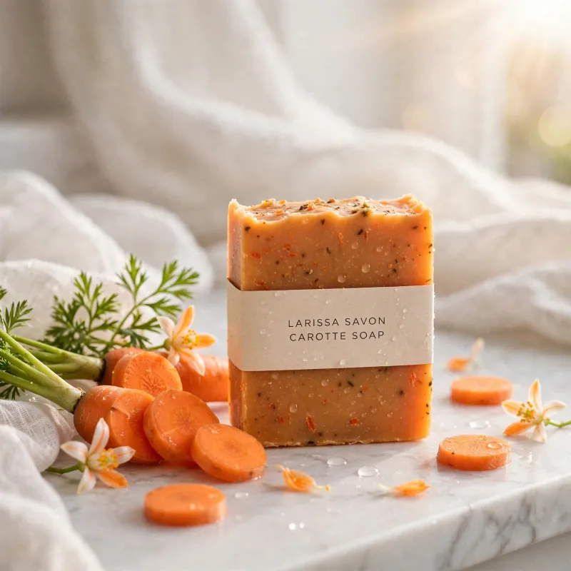 Larissa Savon Carotte Soap