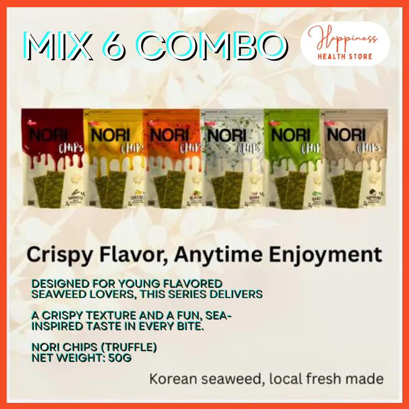 NORI CHIPS KOREA SEAWEED