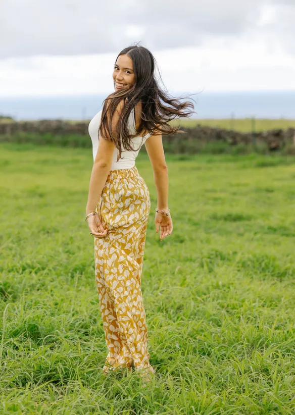 Hana Pant Anthurium Yellow