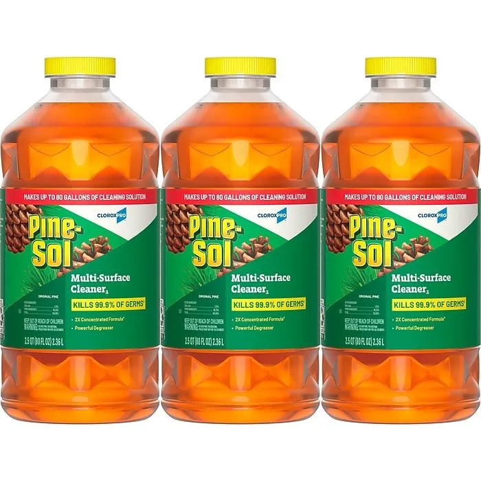 Pine-Sol Multi-Surface Cleaner Degreaser, Original Pine Scent, 80 fl. oz.