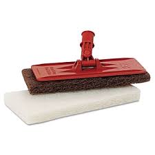 3M™ Doodlebug™ Pad Holder with 2 Pads, Orange 
