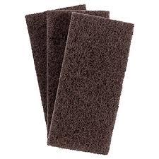 3M Doodlebug Cleaning Flood Pad, Black, 10/Box 