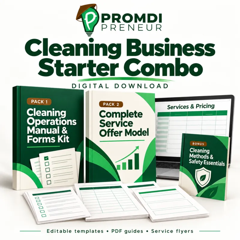 Cleaning Business Starter Combo (Best Value)