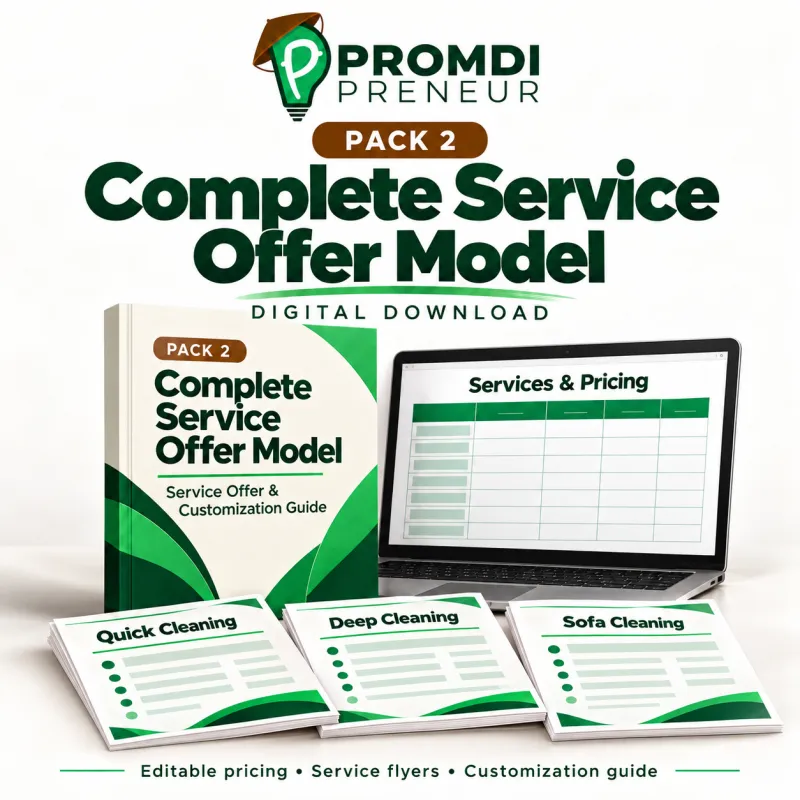 Complete Service Offer Model (Pack 2)