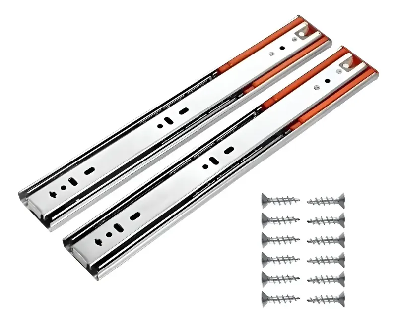 Corredera Extensión Push Open-cierre Suave 50cm (jgo) Herma