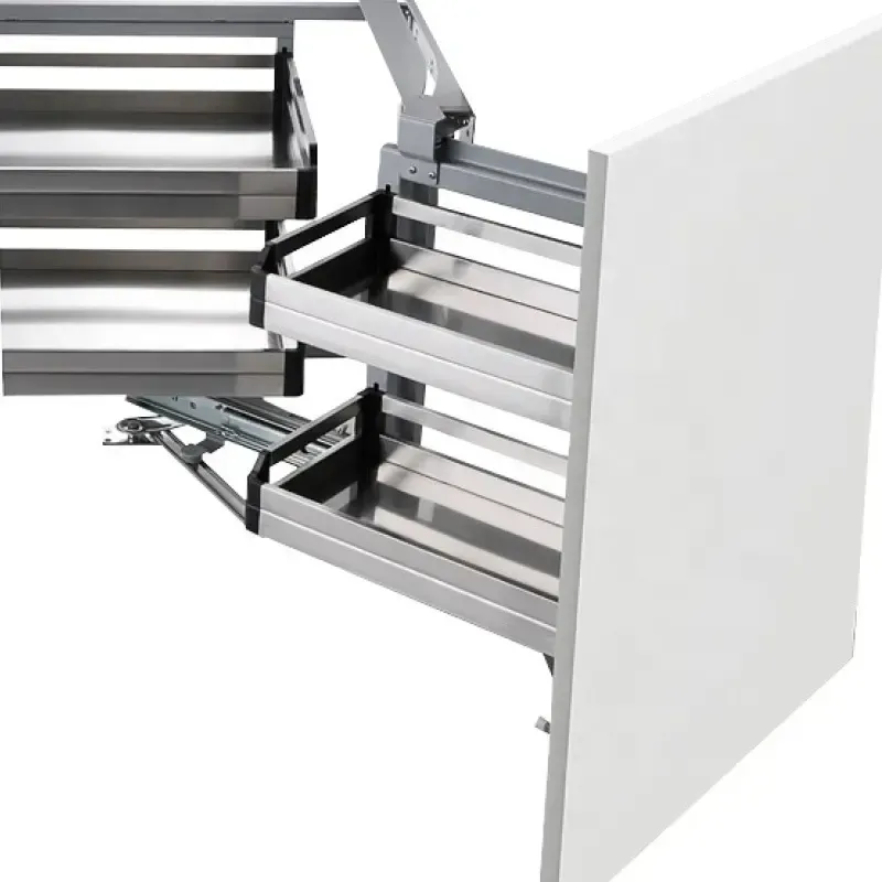 Esquinero Mágico Para Cocina De Acero Inoxidable Derecho