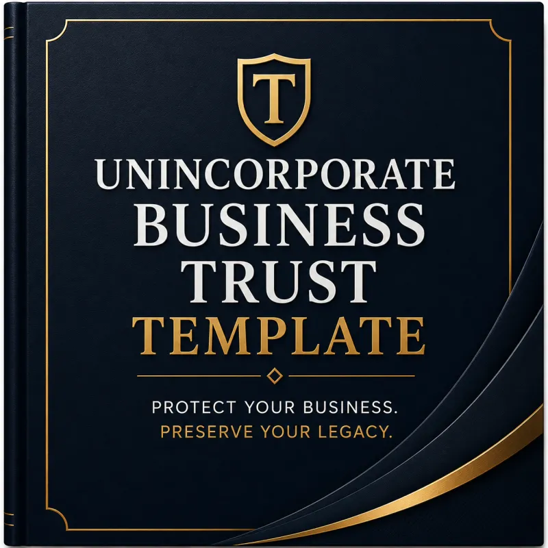 Unincorporated Business Trust Template