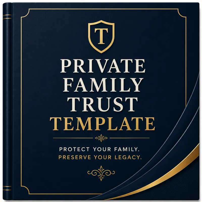 Private Family Trust Template