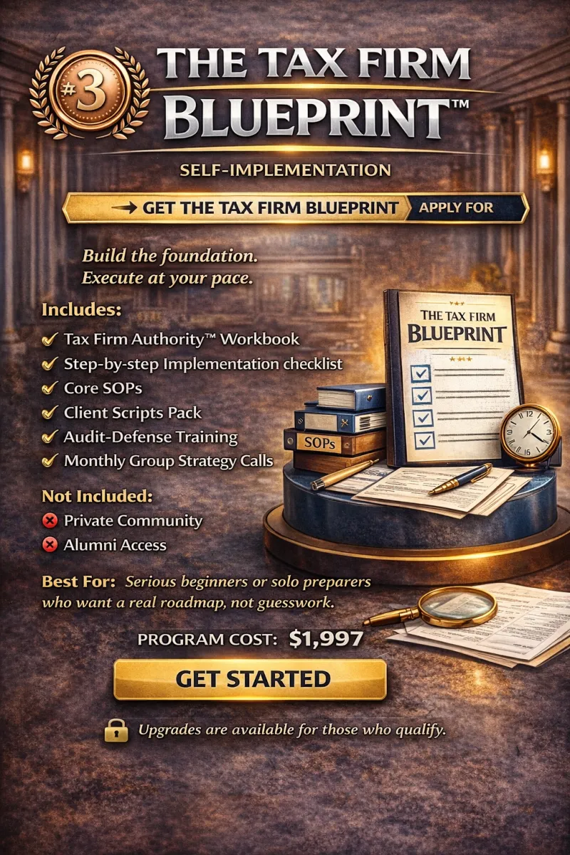 THE TAX FIRM BLUEPRINT™