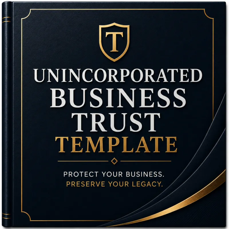 Unincorporated Business Trust Template