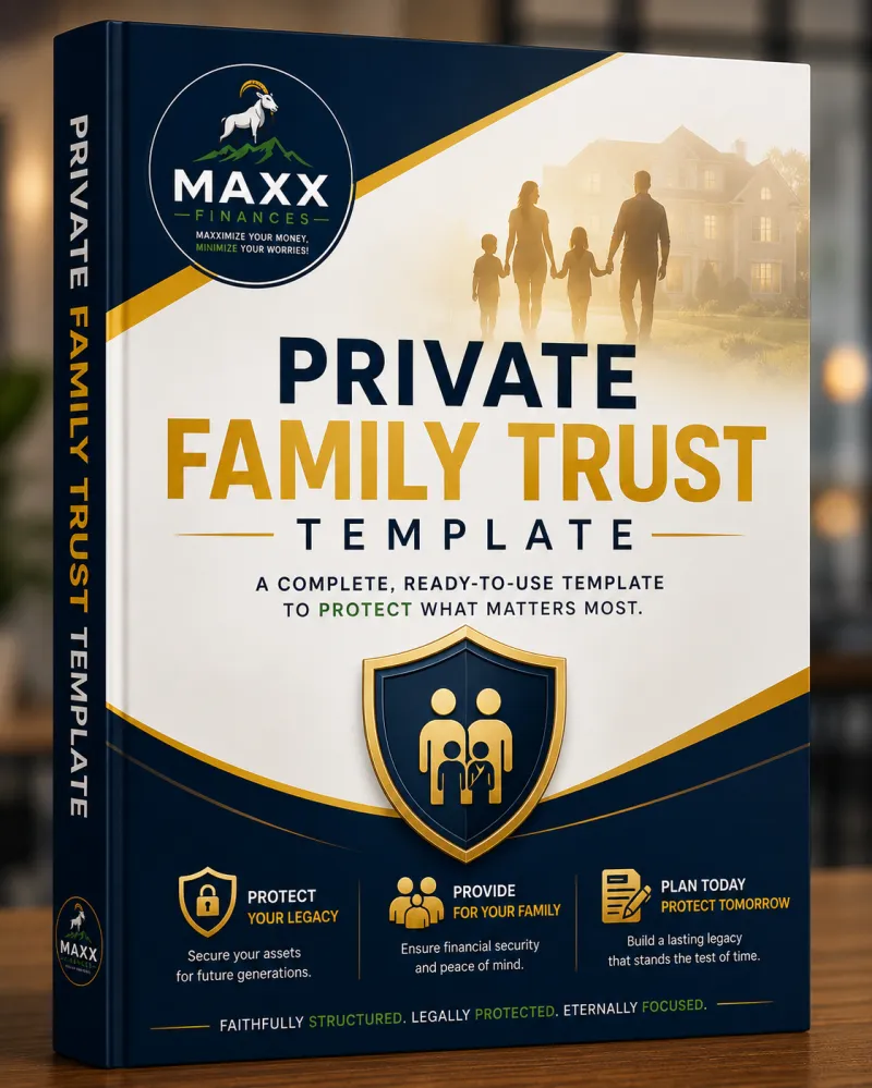 Private Family Trust Template