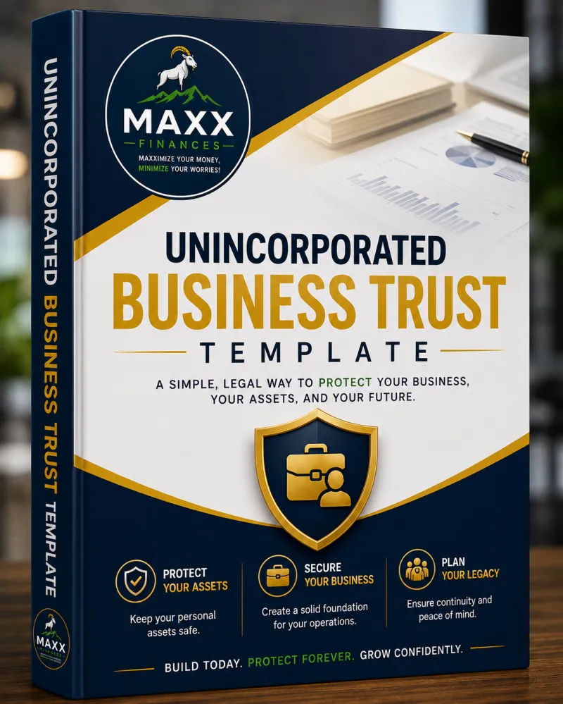 Unincorporated Business Trust Template
