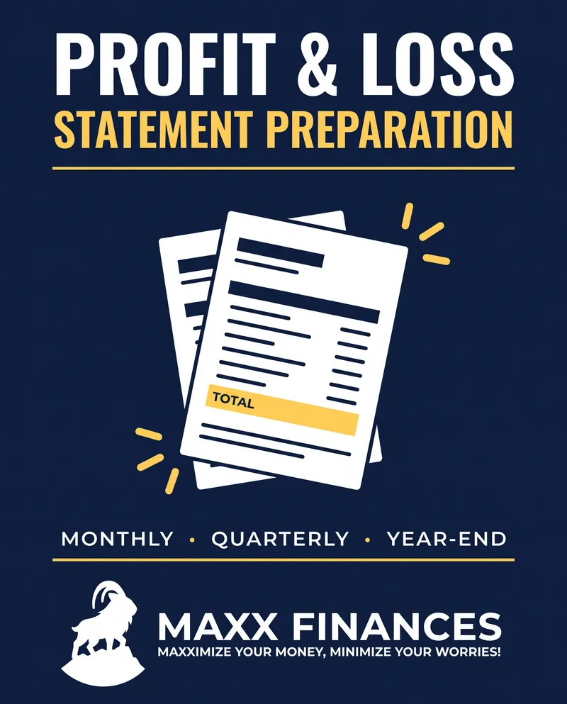 Profit & Loss Statement Preparation
