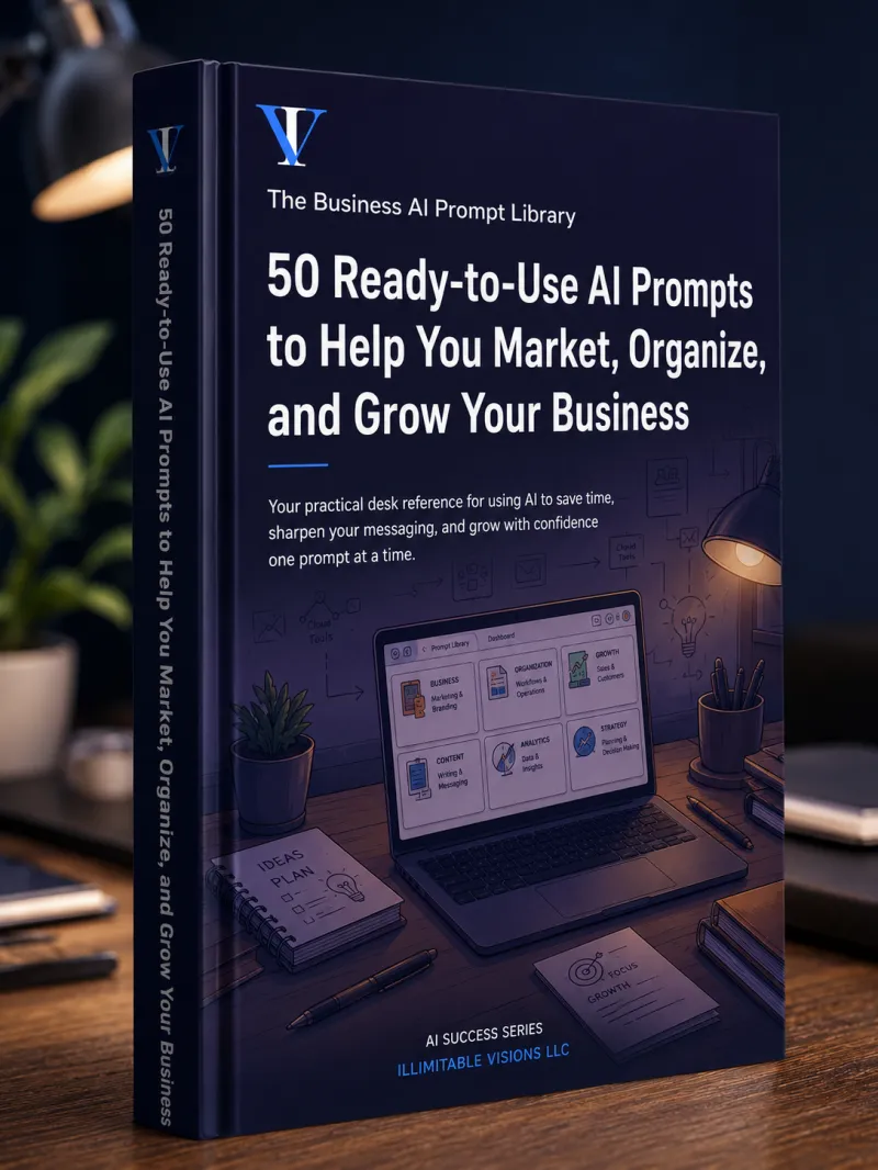 50 Ready-to-Use AI Prompts to Help You Market, Organize, and Grow Your Business