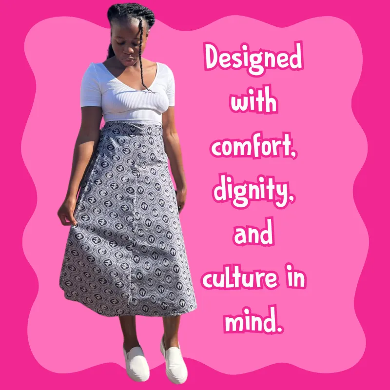 Nanny Skirt and Doek Set