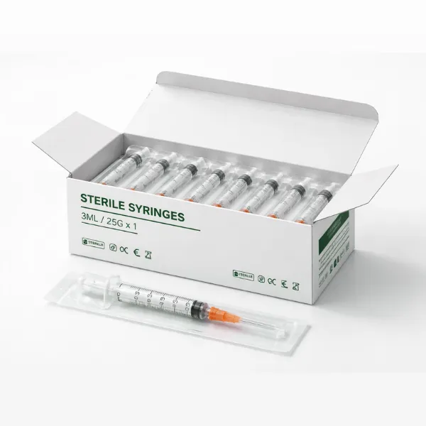 Box of 100 syringes