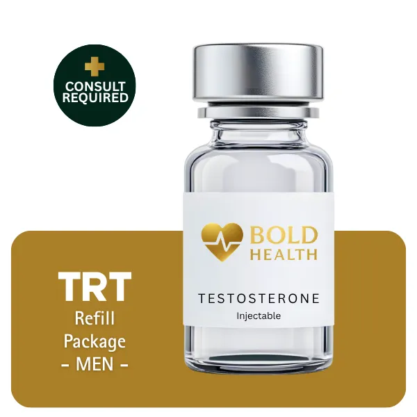 TRT Men's Refill Only Package 60 days (Cypionate 200mg/mL 10mL + Anastrozole 24×1mg)