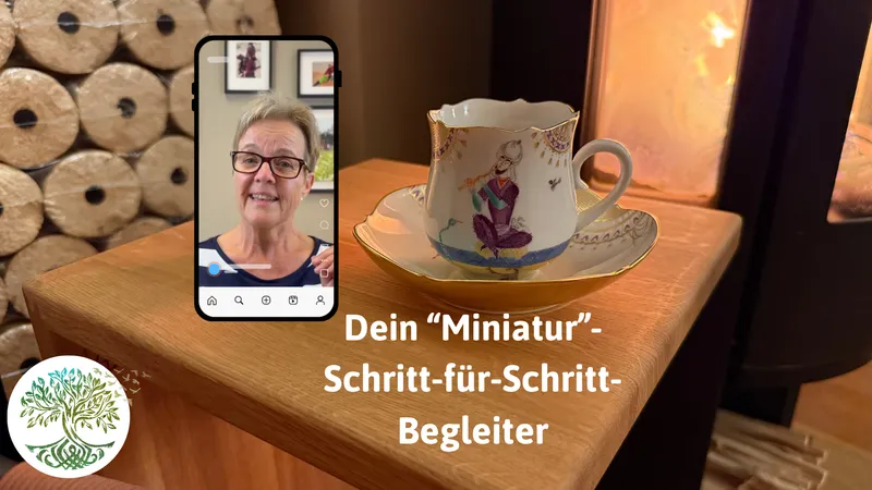  Miniatur-Schritt-für-Schritt-Begleiter 