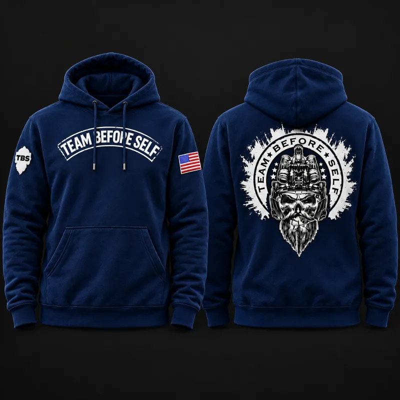 TBS Goon Hoodie with White Print