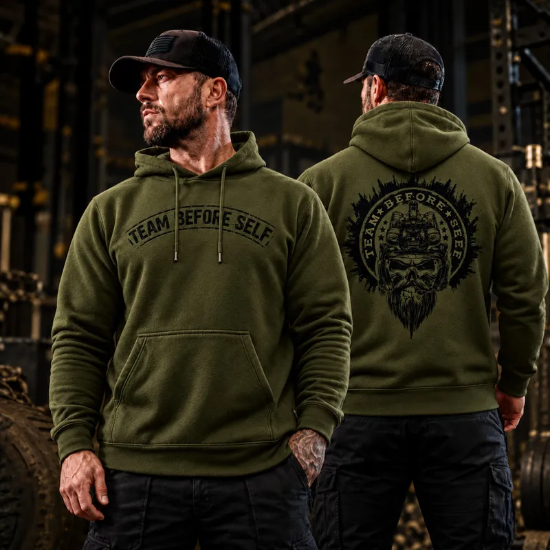 TBS Goon Hoodie in Color Print
