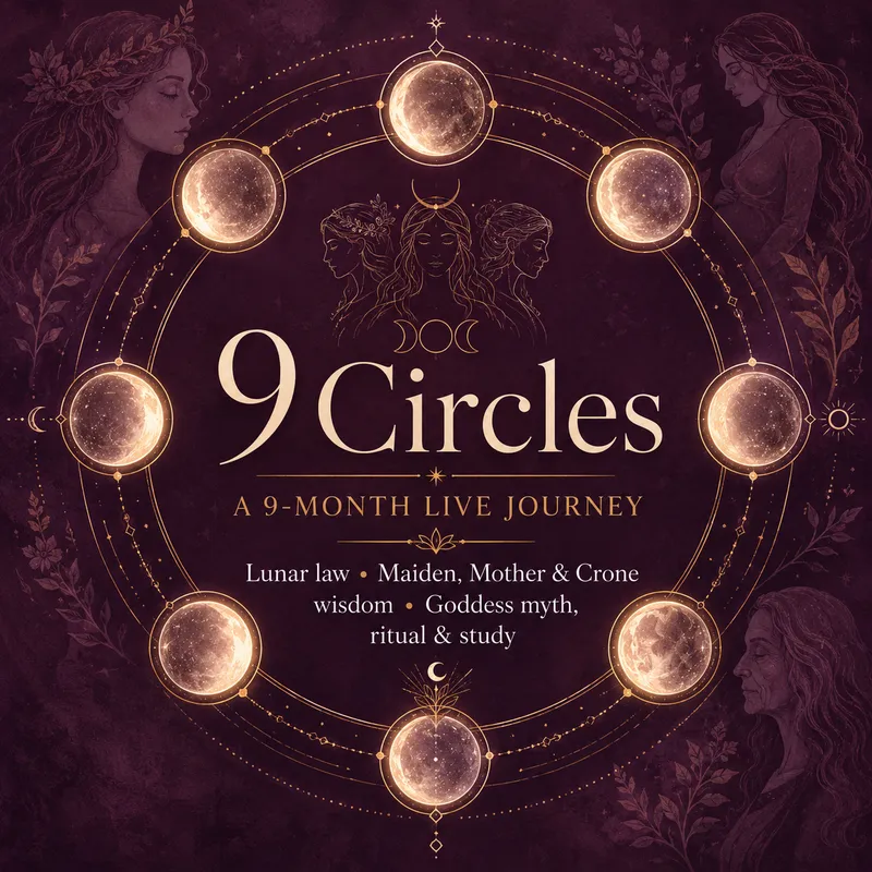 9 2027 Circles — A Nine-Month Journey with the Divine Feminine