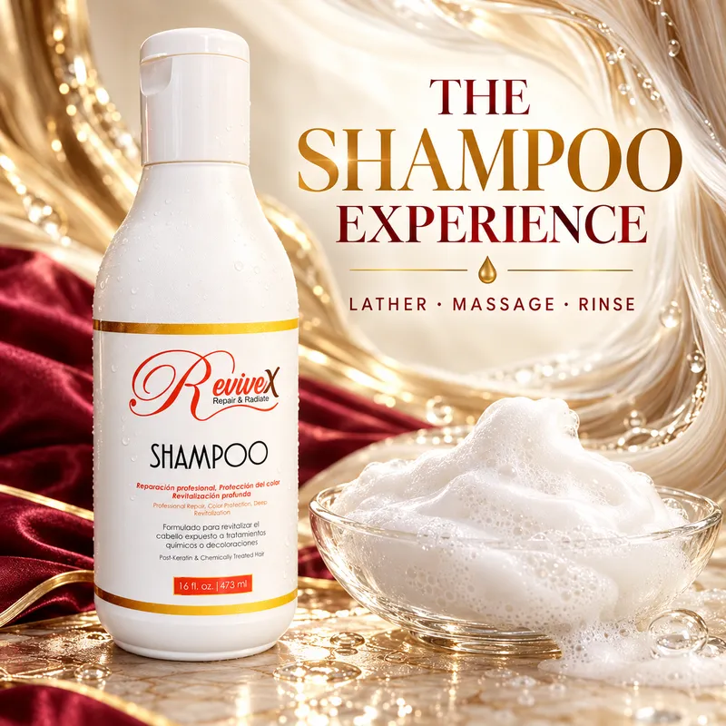 Revivex Repair & Radiate Shampoo, 16 fl oz / 473 mL