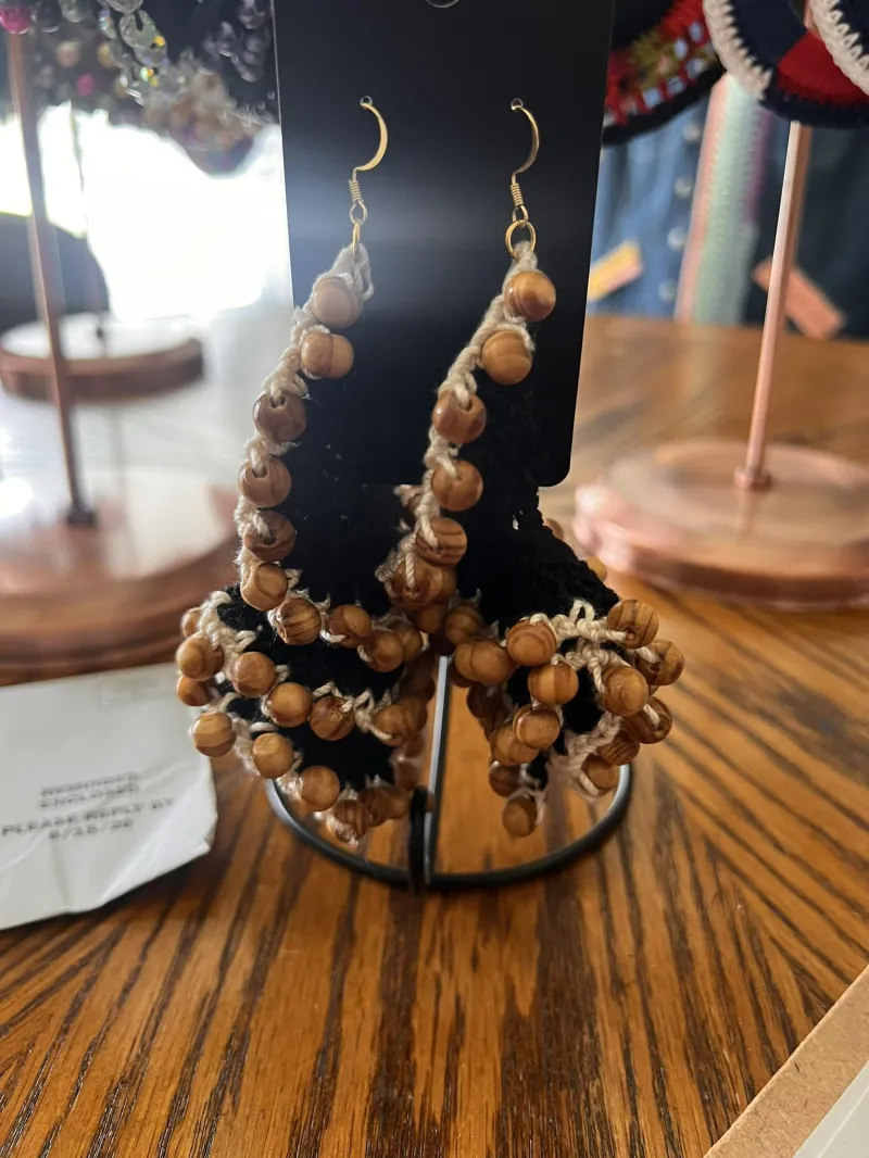 Rooted Grace Crochet Earring