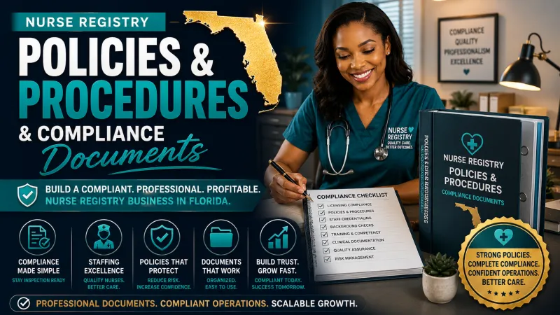 Florida Nurse Registry Policies & Procedures Manual