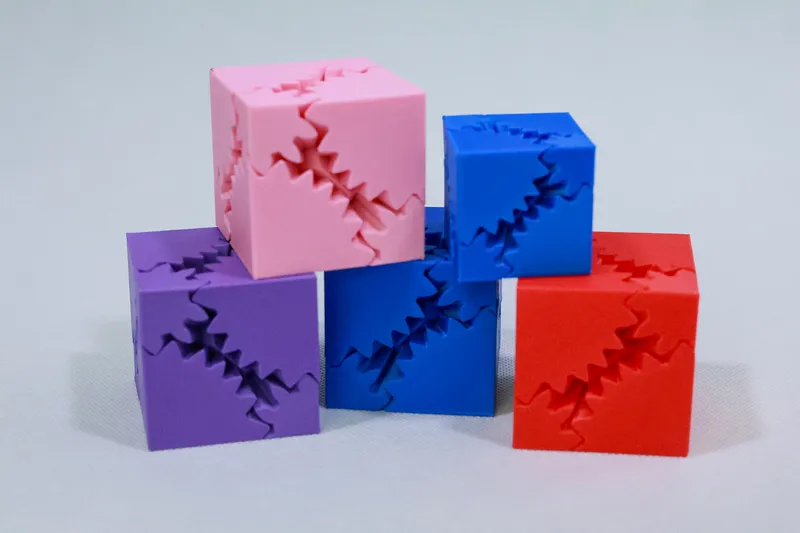 Gear Cube Fidget
