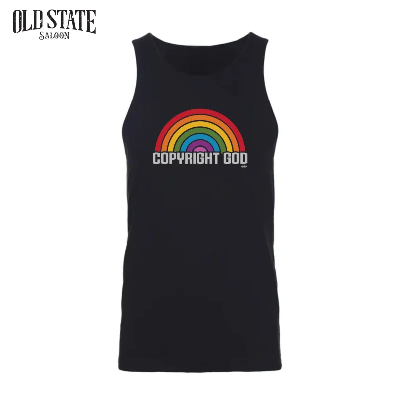 Copyright God Rainbow Tank - Mens