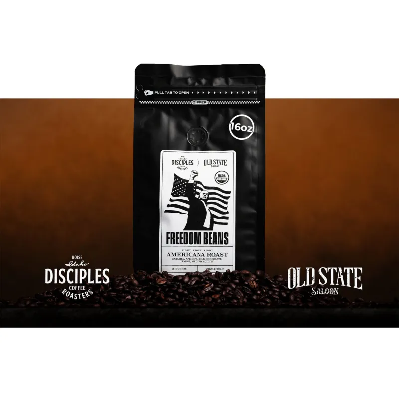 Organic Whole Freedom Beans 16oz