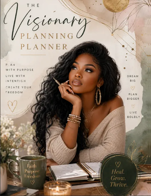 Visionary Planning™ Planner | Goal Setting & Life Success Planner