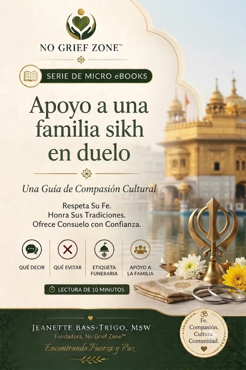 Gentle Guide to Sikh Grieving Family Spanish