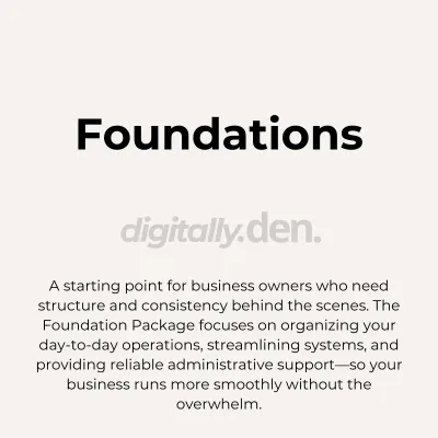 Foundations Retainer