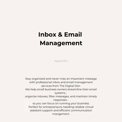  Inbox & Email Management