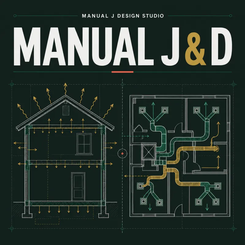 Design Service - Manual J & D Load Calculation