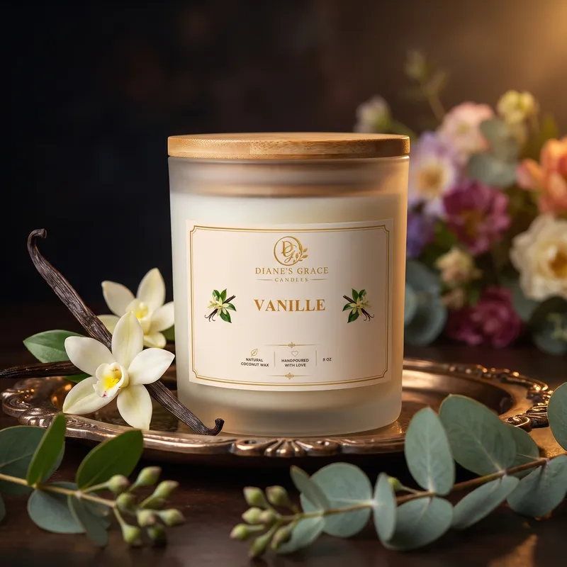 Vanille Candle | 8 oz — Diane's Grace Candles