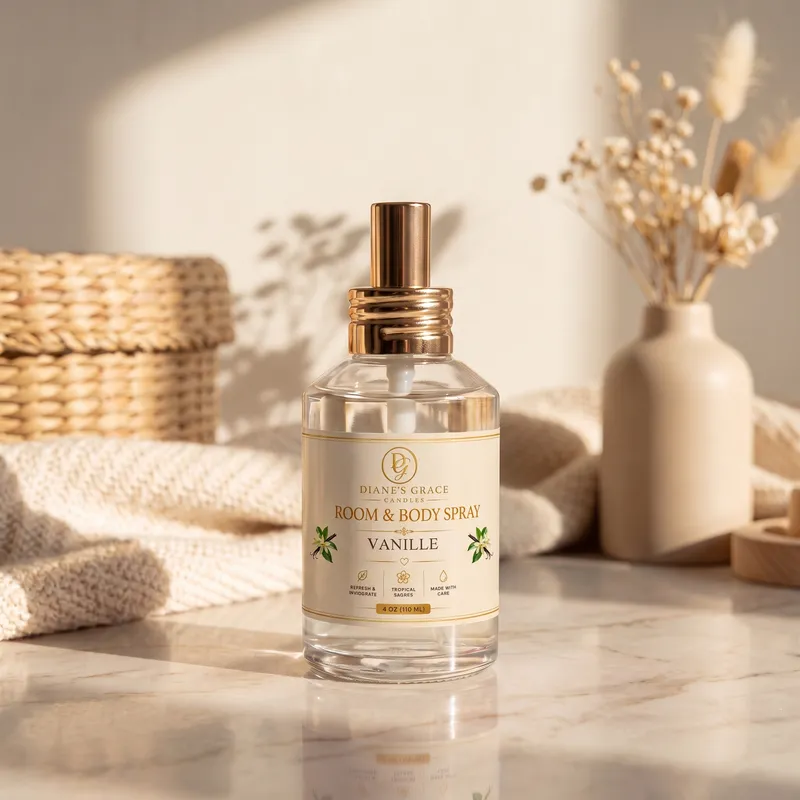 Vanilla Room & Body Spray – 4 Oz