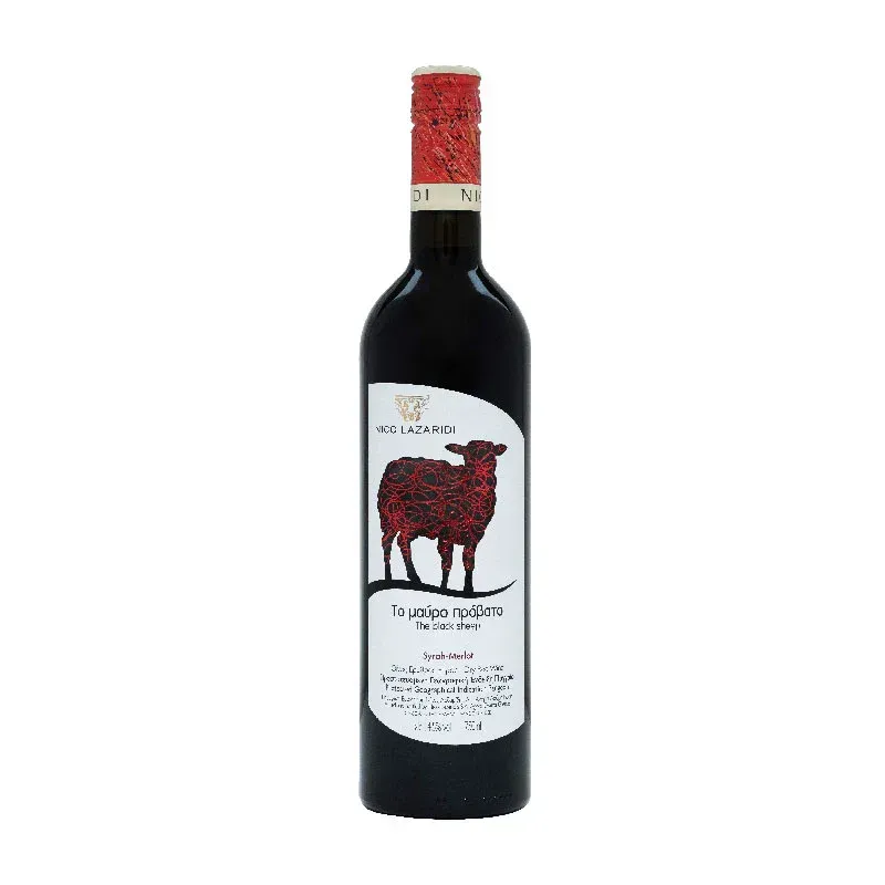 N. LAZARIDI THE BLACK SHEEP Shiraz – Merlot (GR)