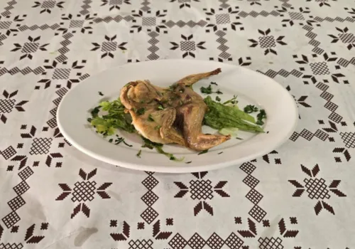 Quale on the grill (1 piece)